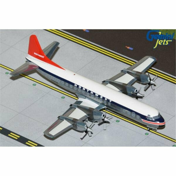 Thinkandplay 1-200 Scale Reg No.N128US Northwest Model Plane for L188C TH3445429